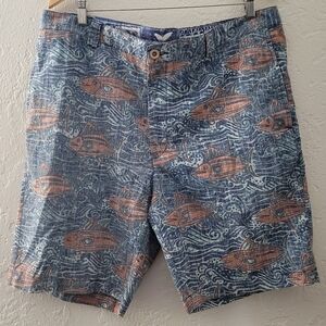 Reyn Spooner Fish Print Shorts Size 38